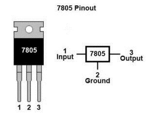 7805 pin-out