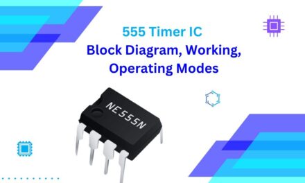 555 Timer IC – Block Diagram, Working, Operating Modes