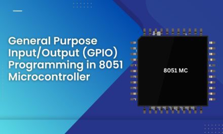 General Purpose Input/Output (GPIO) Programming in 8051 Microcontroller