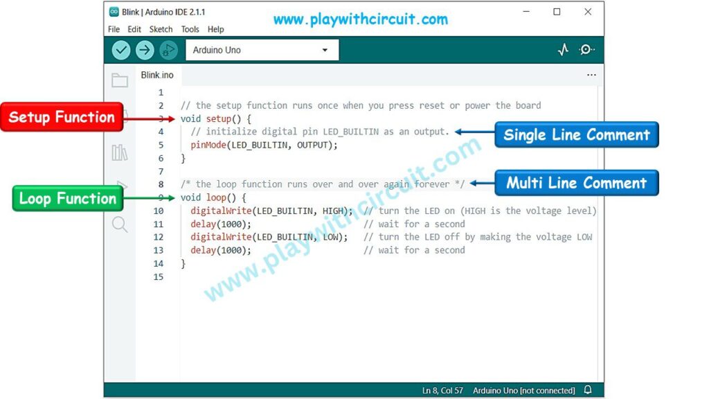 Arduino Program Structure