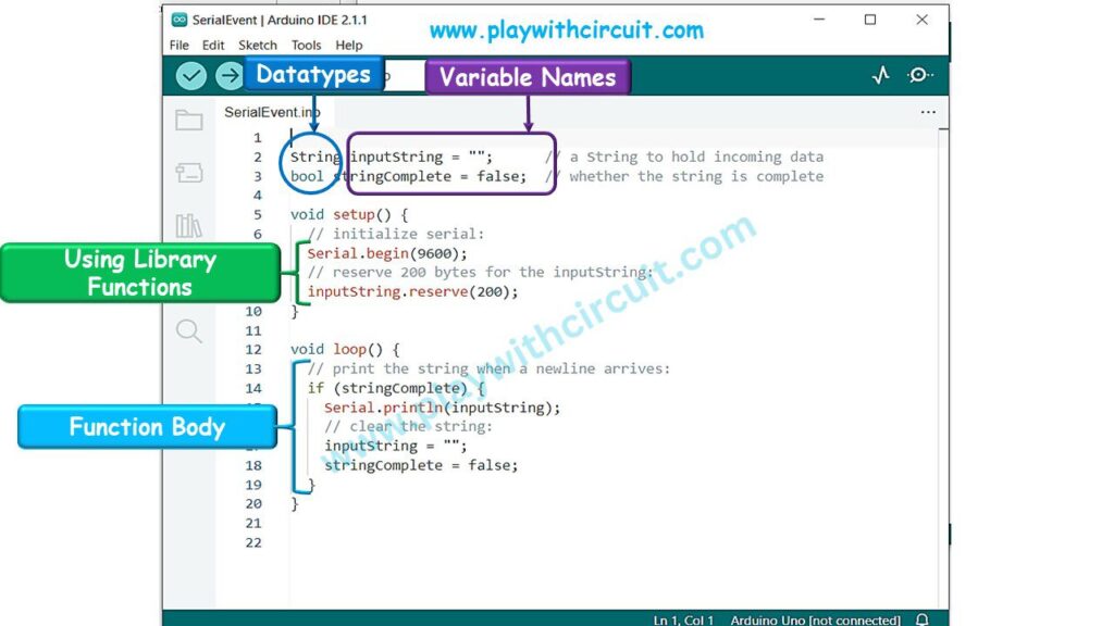 Arduino Programming Elements