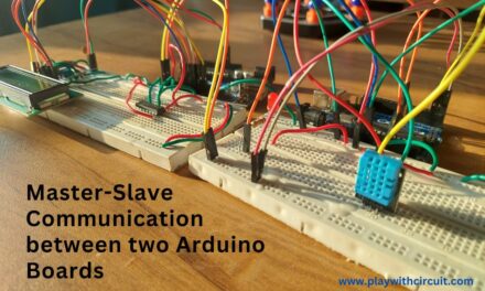 Master-Slave Communication between two Arduino Boards