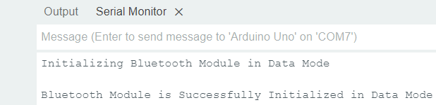 Interfacing HC-05 Module to an Arduino Code Output