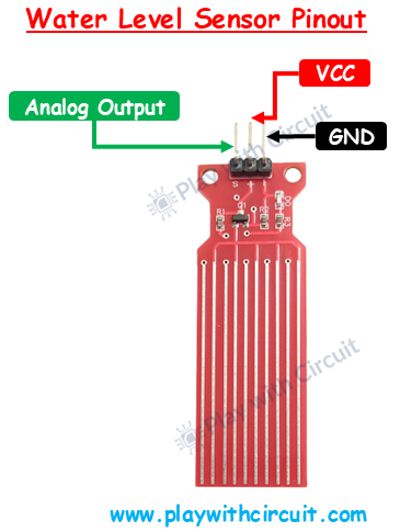 Water Level Sensor Pinout 