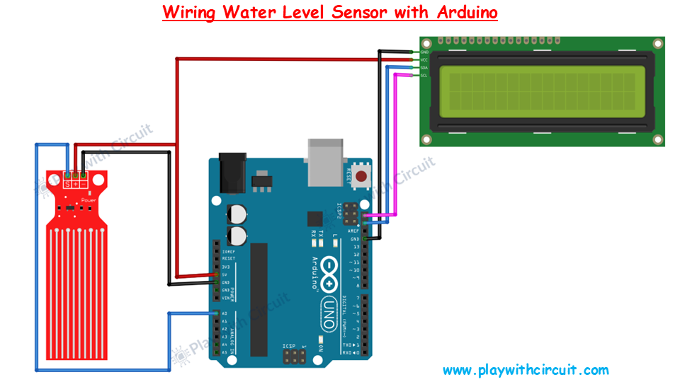 Wiring Water Level Sensor with Arduino