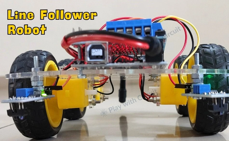 How to make a Line Follower Robot using Arduino