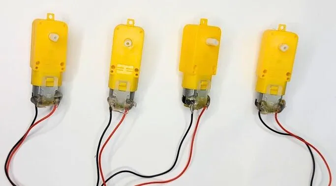 Soldering motors