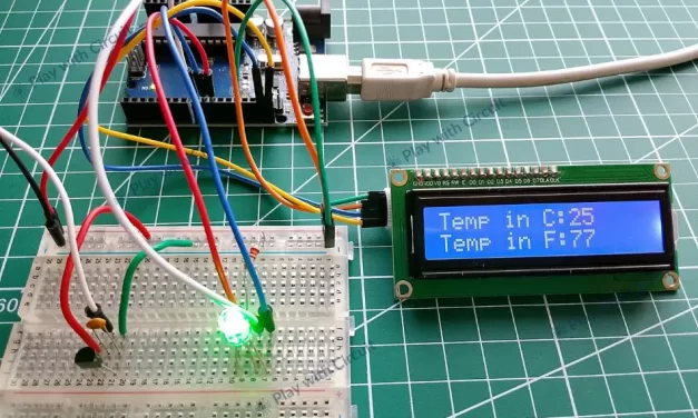 Interfacing LM35 Temperature Sensor with Arduino