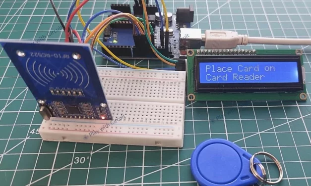 Interfacing RC522 RFID Module with Arduino