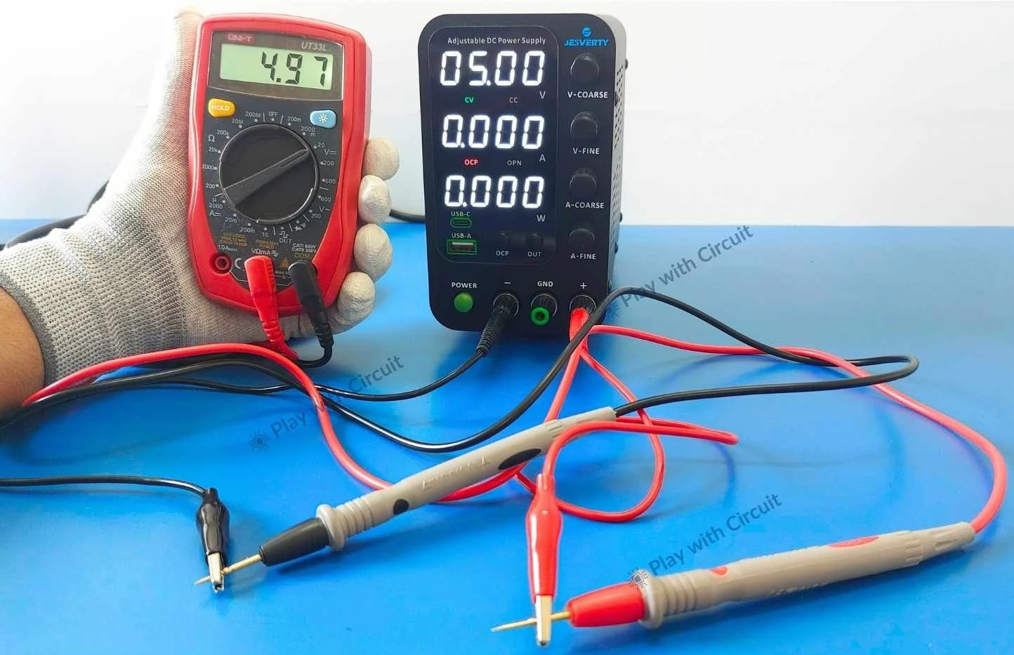 Jesverty Voltage Accuracy and Stability Testing