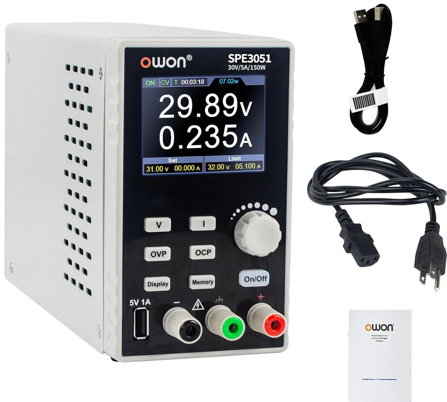 OWON SPE3051 Power Supply