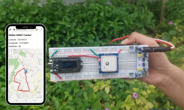 Build a GPS Tracker using Reyax GNSS Module and Heltec V4 Board