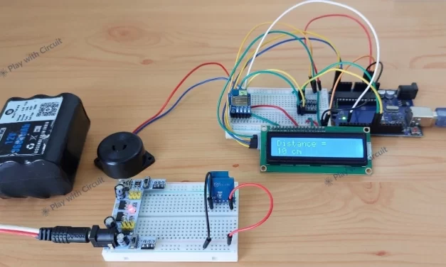 Distance Monitoring and Alert System using RYUW122_Lite UWB Modules and Arduino