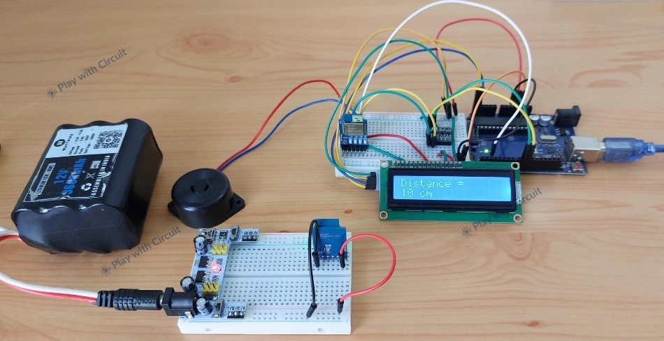 Distance Monitoring and Alert System using RYUW122_Lite UWB Modules and Arduino