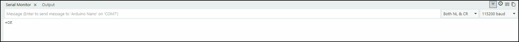 setting the baud rate